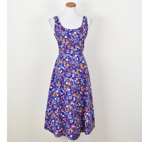 Boden Dresses & Skirts - Boden Sabina Midi Tank Dress Exotic Garden Floral - 6R
